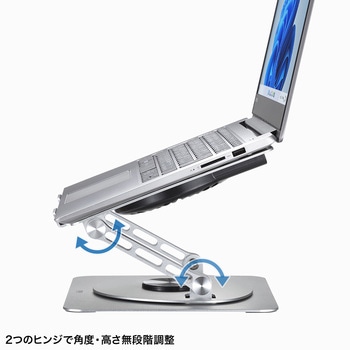 クーラーパッド_ノートパソコン用_スタンド型 サンワサプライ