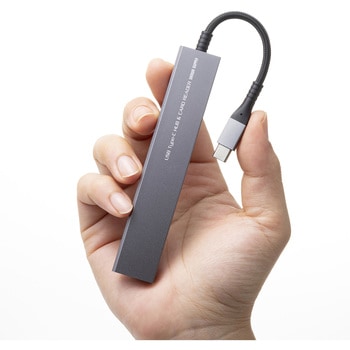USBハブ_USB 5Gbps_カードリーダー付き サンワサプライ