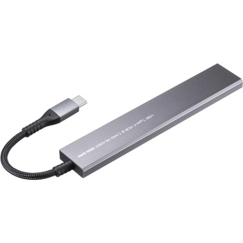 USBハブ_USB 5Gbps_カードリーダー付き サンワサプライ