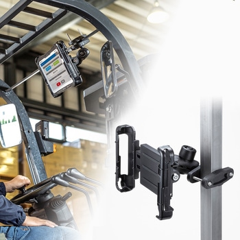 車載ホルダー_タブレット用_産業用 サンワサプライ