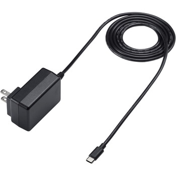 AC充電器_USB TypeC_ケーブル一体型 サンワサプライ
