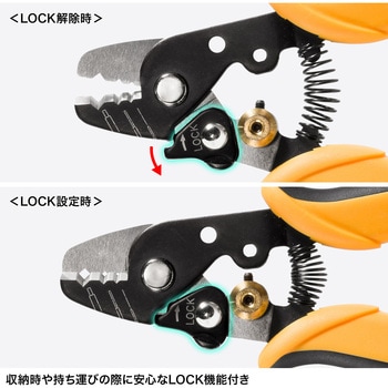 外皮むき工具_光ファイバケーブル用 サンワサプライ