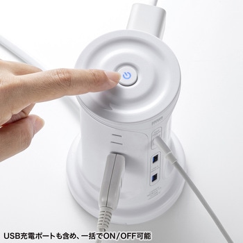 電源タップ_PD30W充電機能付き_タワー型 サンワサプライ