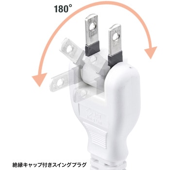 電源タップ_PD30W充電機能付き_タワー型 サンワサプライ