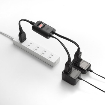 電源延長コード_一括集中スイッチ付き サンワサプライ