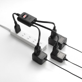 電源延長コード_一括集中スイッチ付き サンワサプライ
