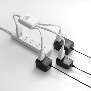 電源延長コード_一括集中スイッチ付き サンワサプライ