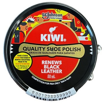 シューポリッシュ ブラック 50mL KIWI