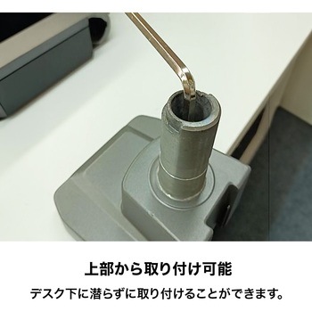 ヘビーデューティー 高耐荷重 シングルモニター ガススプリング式モニターアーム uniq(ユニーク)