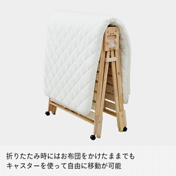 ひのきスノコベッド ロータイプ 中居木工