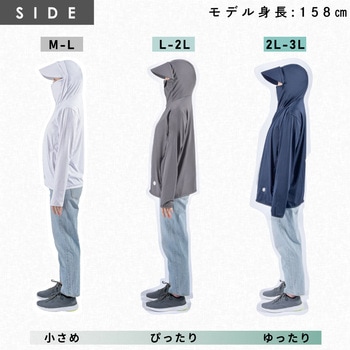 solshade 802 着るだけUVパーカー 大河商事