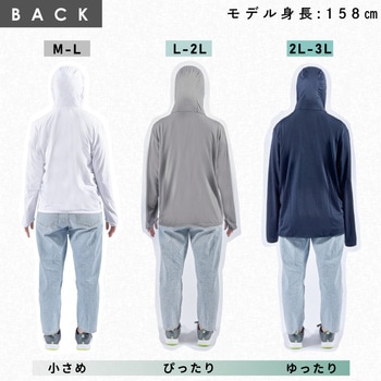 solshade 802 着るだけUVパーカー 大河商事