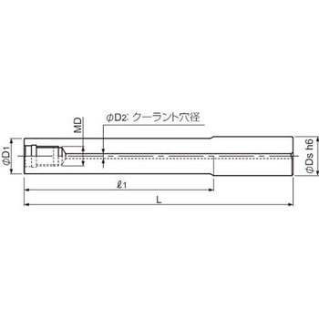 モジュラーヘッド用オール超硬シャンクアーバー DIJET(ダイジェット工業)