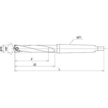 M12下穴加工用TAドリル TTD DIJET(ダイジェット工業)