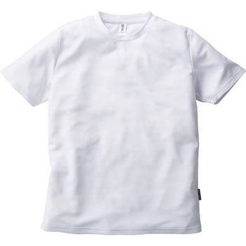 リサイクルポリエステルTシャツ ホワイト S フェリック