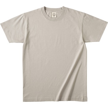 オーガニックコットンTシャツ ミルキーグレー XXL フェリック