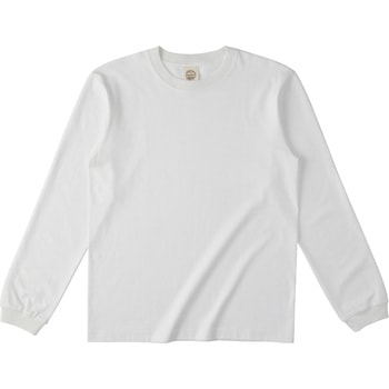 オーガニックコットンロングスリーブTシャツ(リブ有) ナチュラル XL フェリック