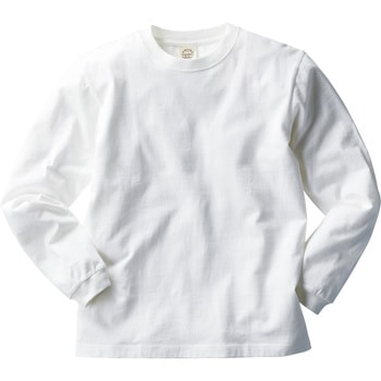 オーガニックコットンロングスリーブTシャツ(リブ有) パープルネイビー M フェリック