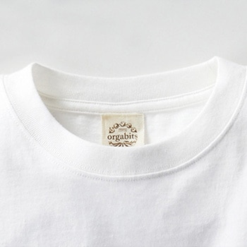 オーガニックコットンロングスリーブTシャツ(リブ有) パープルネイビー M フェリック