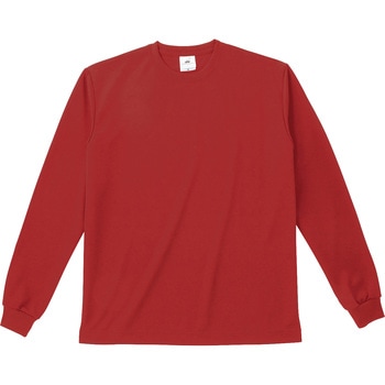 ファイバードライ ロングスリーブTシャツ ホワイト 4XL フェリック