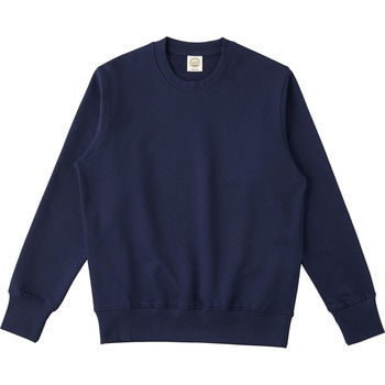 オーガニックコットンスウェットシャツ パープルネイビー XL フェリック
