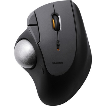 トラックボールマウス 静音 Bluetooth/無線2.4GHz 両対応 ボールローラー 親指操作 5ボタン IST PLUS エレコム