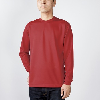 ファイバードライ ロングスリーブTシャツ ホワイト S フェリック