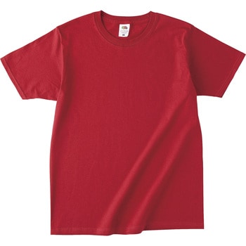 フルーツ ベーシックTシャツ トゥルーレッド XL フェリック