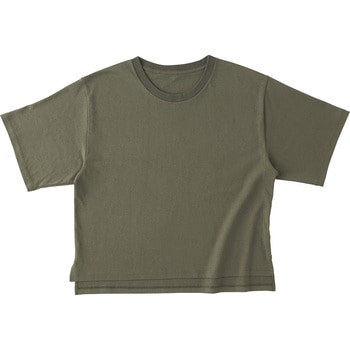 オープンエンド マックスウェイト ウィメンズオーバーTシャツ アーミーグリーン M フェリック