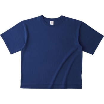 オープンエンド マックスウェイト メンズオーバーTシャツ Dブルー L フェリック