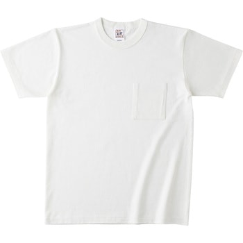 オープンエンド マックスウェイト バインダーネックポケットTシャツ ナチュラル M フェリック
