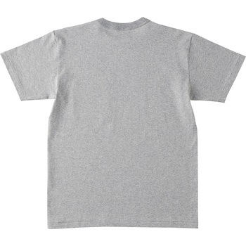 オープンエンド マックスウェイト バインダーネックポケットTシャツ ヘザーグレー M フェリック