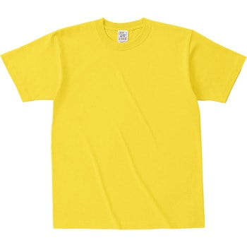 オープンエンド マックスウェイトTシャツ イエロー M フェリック