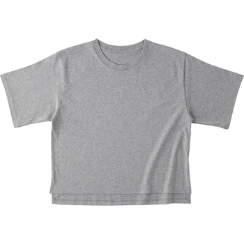オープンエンド マックスウェイト ウィメンズオーバーTシャツ ヘザーグレー M フェリック