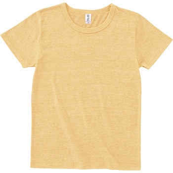 トライブレンドTシャツ ヘザーイエロー XS フェリック