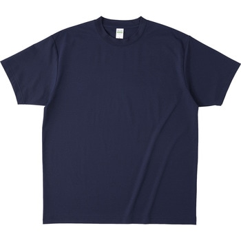 コットンライクドライTシャツ(リサイクルポリ50%) ネイビー XXL フェリック