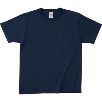 オープンエンド マックスウェイトポケットTシャツ ネイビー L フェリック