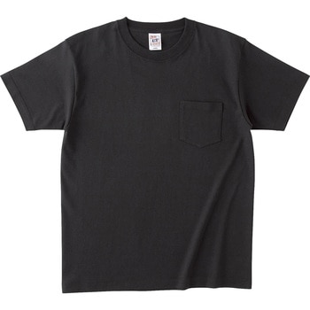 オープンエンド マックスウェイトポケットTシャツ スミクロ L フェリック