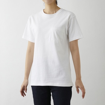 オープンエンド マックスウェイトポケットTシャツ ナチュラル S フェリック