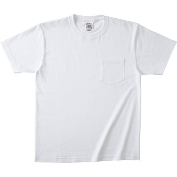 オープンエンド マックスウェイトポケットTシャツ ホワイト XL フェリック