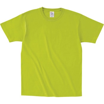 オープンエンド マックスウェイトTシャツ ネオングリーン XS フェリック