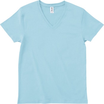 スリムフィットVネックTシャツ フロストスカイ XL フェリック