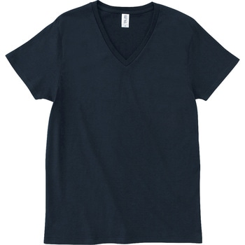 スリムフィットVネックTシャツ ネイビー XL フェリック