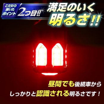T20 ダブル LED ブレーキランプ専用バルブ  12v専用 竹村商会