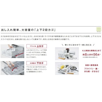 食器洗い乾燥機(フロントオープン型) リンナイ