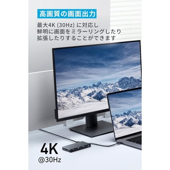 Anker 552 USB-C ハブ (9-in-1， 4K HDMI) Anker(アンカー)