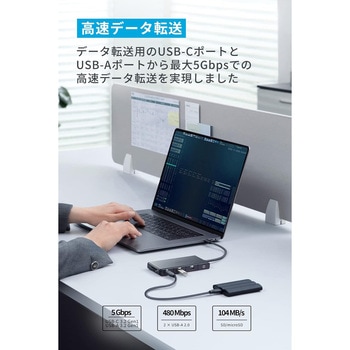 Anker 552 USB-C ハブ (9-in-1， 4K HDMI) Anker(アンカー)
