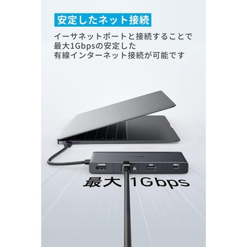 Anker 552 USB-C ハブ (9-in-1， 4K HDMI) Anker(アンカー)