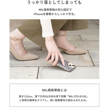 [iPhone 15/14/13専用]salisty(サリスティ)クリアカラー耐衝撃ハードケース salisty