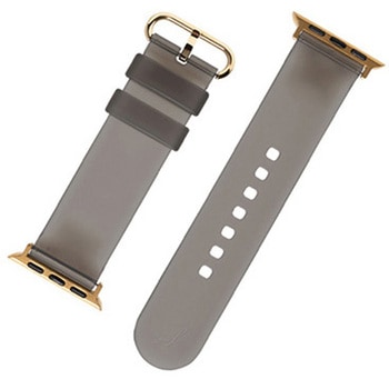 [Apple Watch Series 9/SE/8/7/6/5/4/3/2/1(38-41mm)専用]salistyクリアカラーバンド - salisty